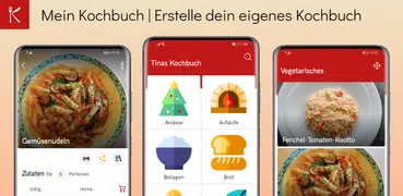 Mein Kochbuch, Rezepte sammeln