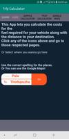 Trip Calculator captura de pantalla 2