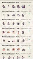 Menhera Chan Sticker Pack Ekran Görüntüsü 1