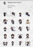 Menhera Kun Sticker Pack Ekran Görüntüsü 3