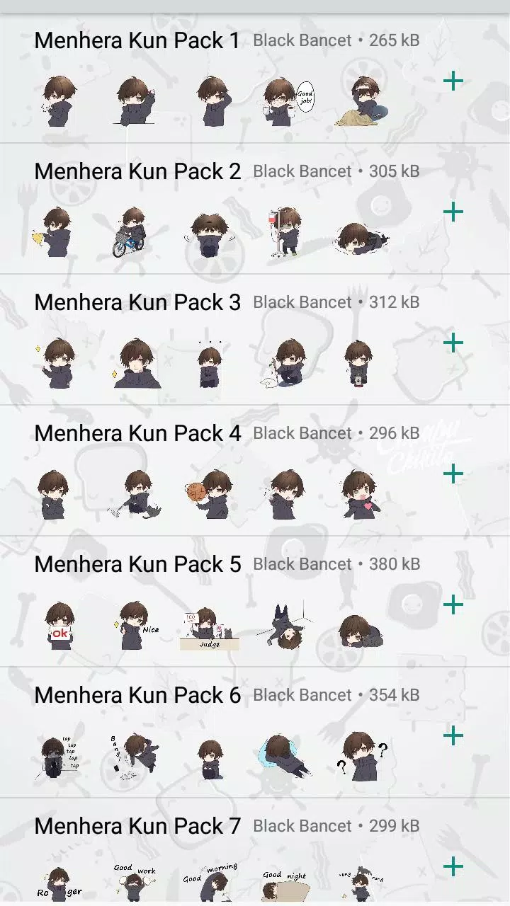 Menhera Kun Sticker Pack APK for Android Download