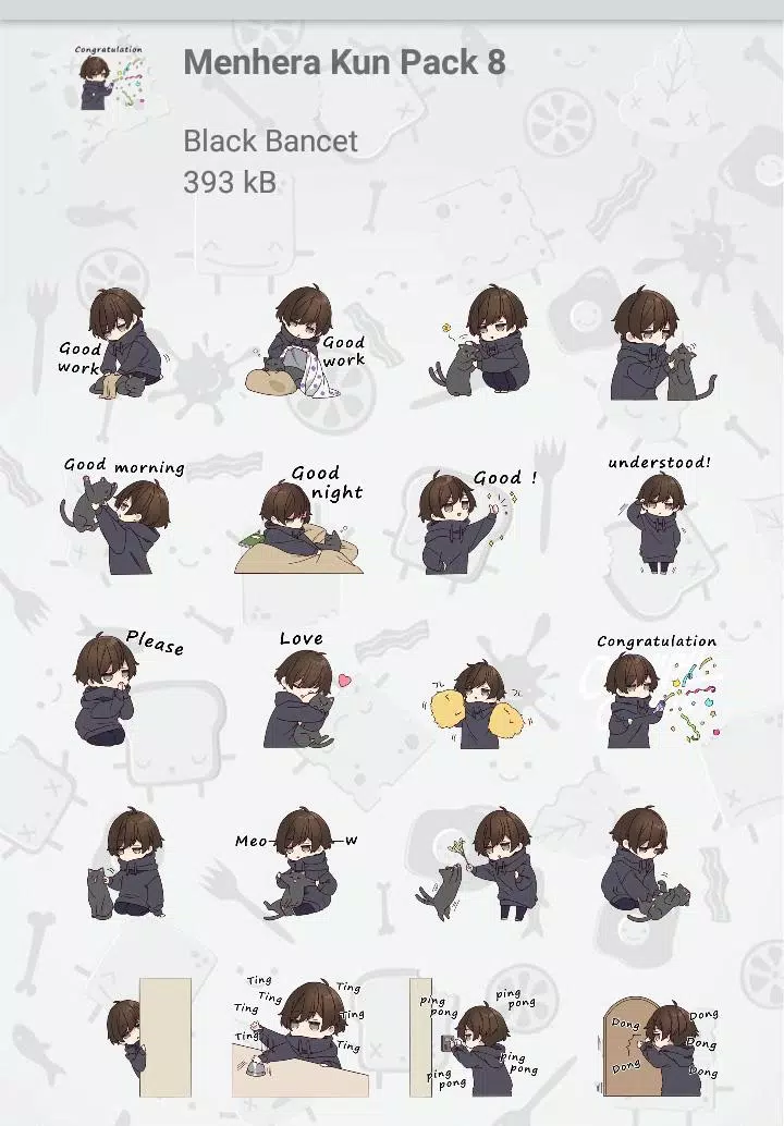 Menhera Kun 1 ✾ [✓] - Stickers for WhatsApp