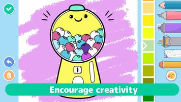 برنامه‌نما Coloring games for kids Learn عکس از صفحه