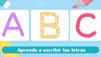 Libro colorear pintar dibujar Poster