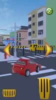 City Car Race Lowpoly 3D capture d'écran 3