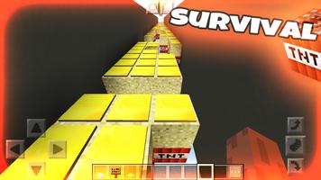 TNT Run Race Survival Minigame 2018 for MCPE poster