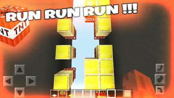 TNT Run Race Survival Minigame 2018 for MCPE capture d'écran 1