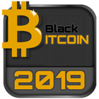 Black Bitcoin - Bitcoin Cloud Server Mining ikona