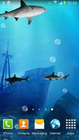 3D Sharks Live Wallpaper capture d'écran 2