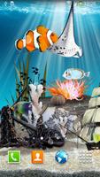 3D Aquarium Live Wallpaper ảnh chụp màn hình 1