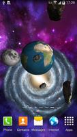 3D Galaxy Wallpaper imagem de tela 2