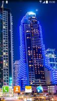 Dubai Night Live Wallpaper Affiche