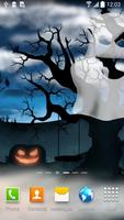 Halloween Night Live Wallpaper Affiche