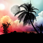 Tropical Night Live Wallpaper 图标