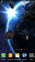 HD Space Live Wallpaper تصوير الشاشة 1