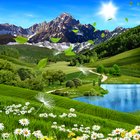 Summer Landscape Wallpaper أيقونة