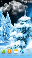 Winter Forest Live Wallpaper capture d'écran 2