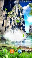 Tropical Waterfall Wallpaper imagem de tela 2