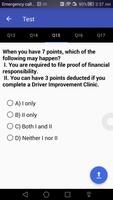 North Carolina DMV Test plakat