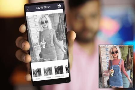 Black And White Photo Effect syot layar 1