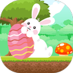 Easter Bunny run icon