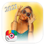 Magic photo editing glitch and cartoon maker