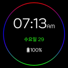 Digital Clock LWP – AOD Zeichen