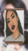 Cute Black Girly 海報