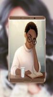 Cute Black Girly 截圖 1