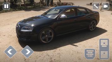 Car Racing School RS6 Audi 포스터