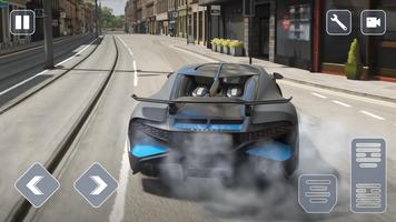Super Car Driving Bugatti Divo imagem de tela 2