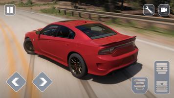 Driving Dodge Charger Race Car اسکرین شاٹ 3