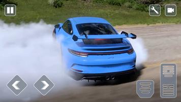 Car Race 911 Porsche GT Sport الملصق