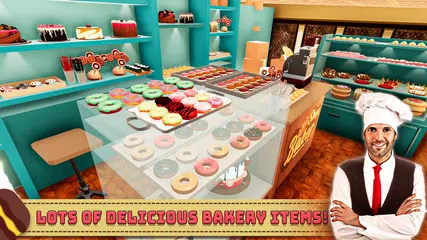 Bäckerei-Geschäftssimulator - Kuchenbäcker-Spiel APK Herunterladen