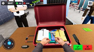 공항 보안 시뮬레이터- 국경 순찰대 경찰 게임 스크린샷 2