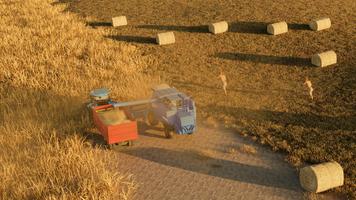 برنامه‌نما Farm Life Tractor Simulator 3D عکس از صفحه