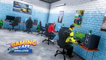 Simulator kafe gaming saya poster