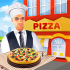 Pizzaladen-Restaurant-Sim Zeichen