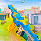 Toy Gun Blaster-Shooter-Kader Zeichen