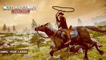 Cowboy Rodeo Rider- Wild West poster