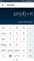 Math Calculator with Equation  poster