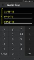 Math Calculator with Equation  ảnh chụp màn hình 2