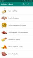 برنامه‌نما Calories Food Calculator عکس از صفحه