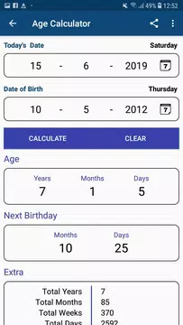 Screenshot 4 for Age & Date Calculator