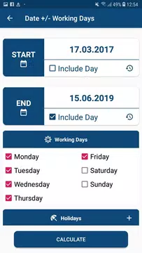Screenshot 1 for Age & Date Calculator