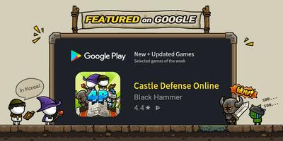 Castle Defense Online Affiche