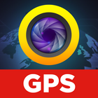 GPS Location Time Camera simgesi