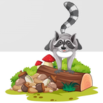 Stickers de Mapaches icon