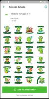 1 Schermata Stickers de Tortuga