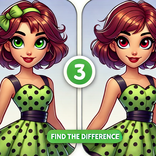 Difference game, spot them all